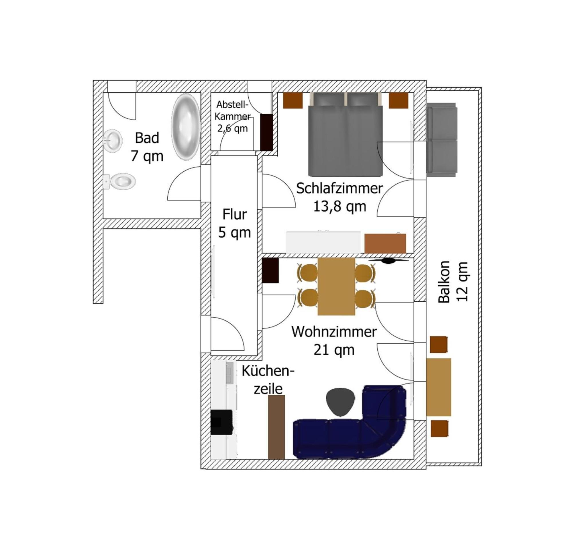 2-Zimmer Ferienwohnung "Am Waldrand" Schönwald Ngoại thất bức ảnh